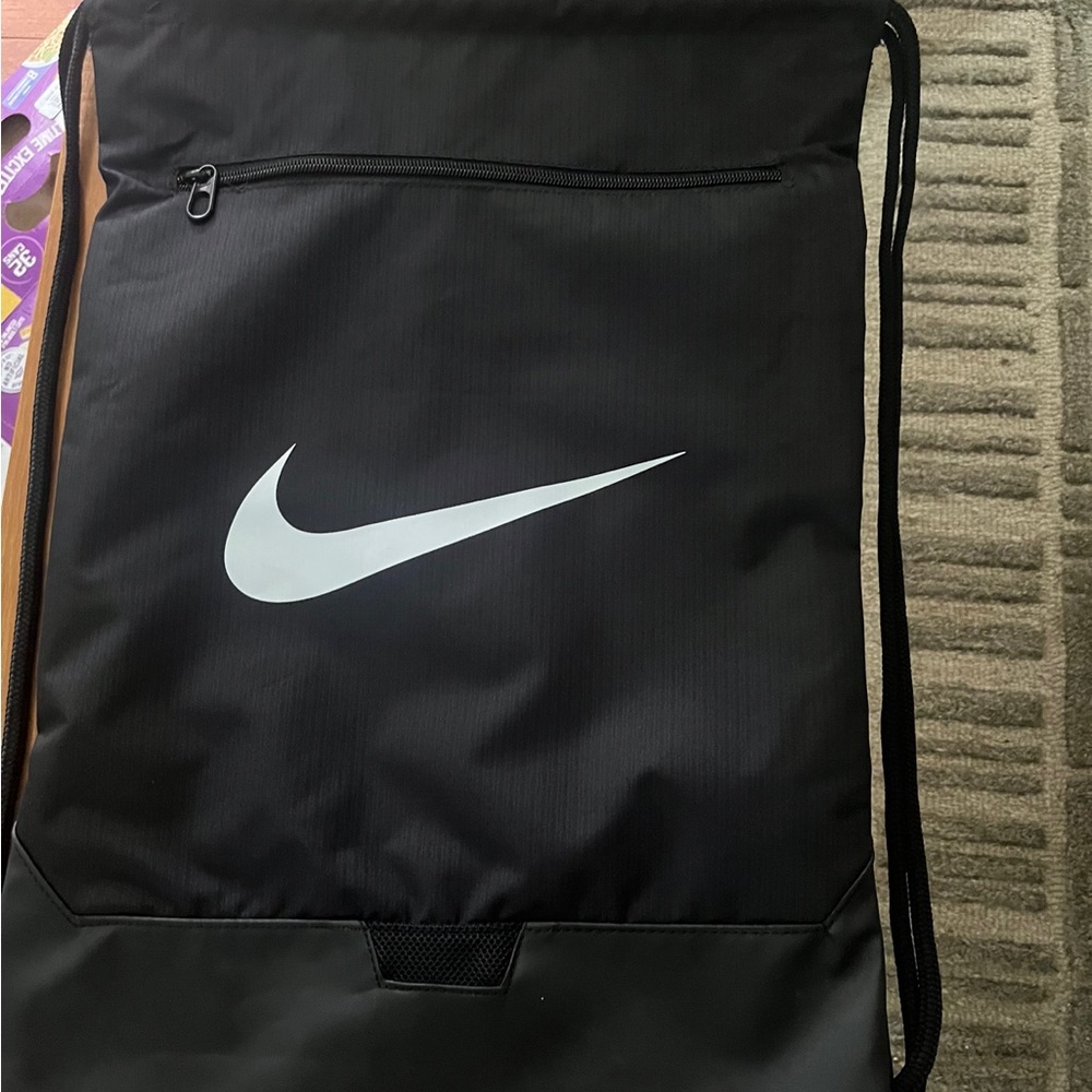 Nike Black Drawstring Bag